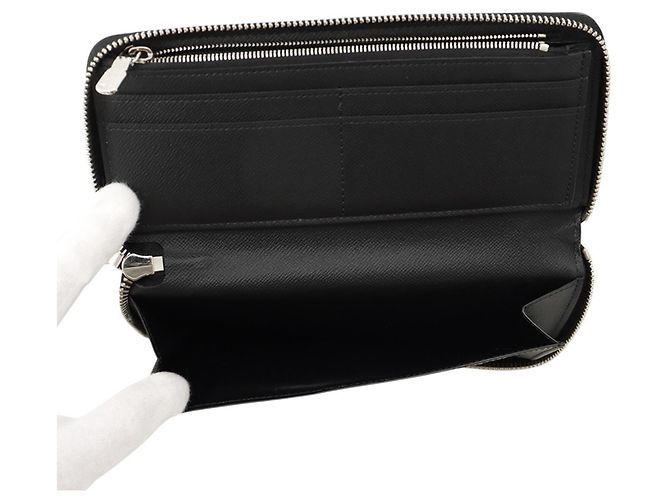 Louis Vuitton Epi Long Wallet Black - view 5