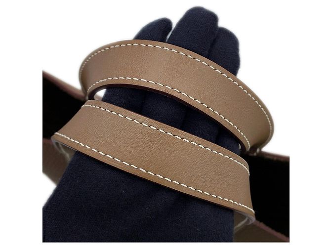 Hermès Saco Tote Hermes In the Loop 18 Taupe - vista 12