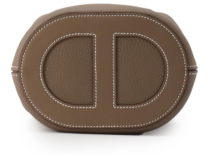 Hermès Saco Tote Hermes In the Loop 18 Taupe - vista 3