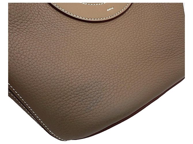 Hermès Saco Tote Hermes In the Loop 18 Taupe - vista 8