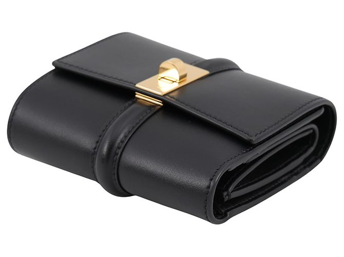 16 Céline Celine Tri-fold Wallet Black - view 2