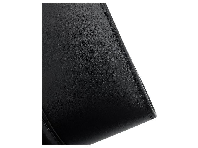 16 Céline Celine Tri-fold Wallet Black - view 8