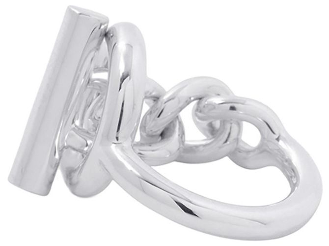 Hermès Hermes Croisette GM Silver Bandring - Ansicht 2