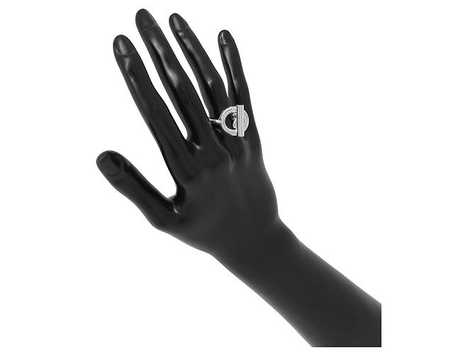 Hermès Hermes Croisette GM Silver Bandring - Ansicht 4