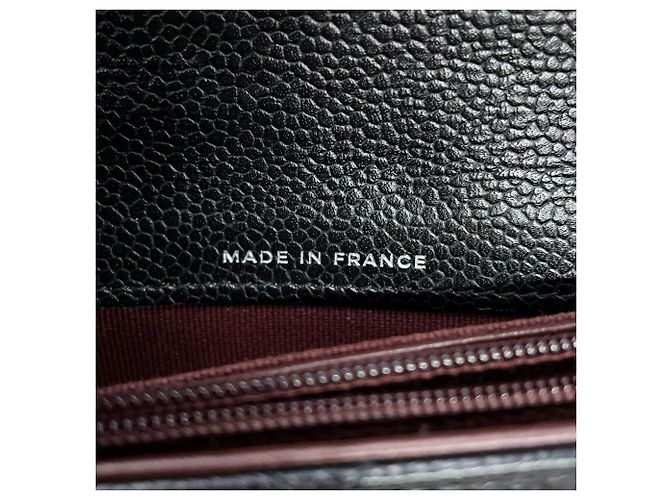 Cartera Chanel Classic Long Flap Negro - vista 16