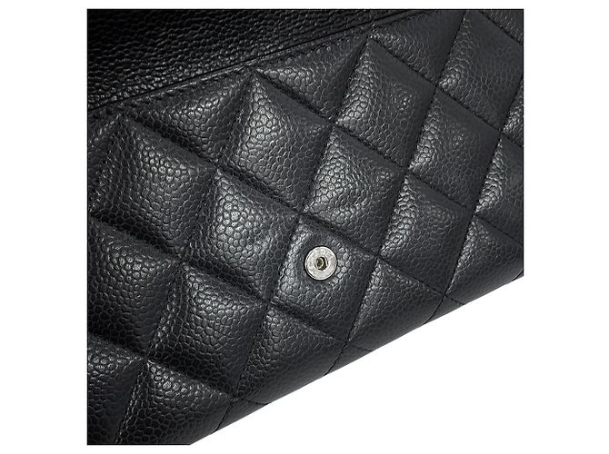 Cartera Chanel Classic Long Flap Negro - vista 6