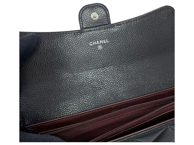 Cartera Chanel Classic Long Flap Negro - vista 8