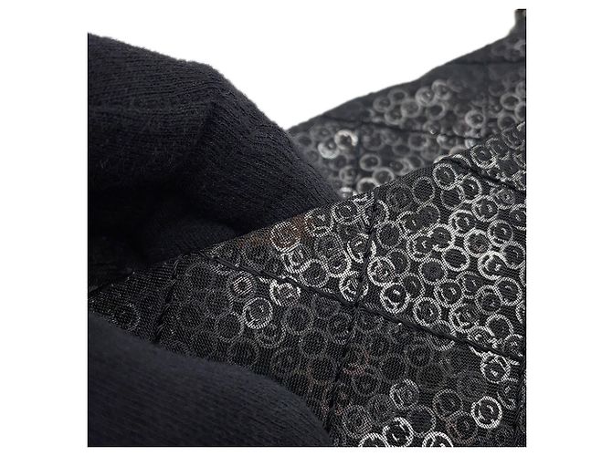Timeless Borsa a tracolla Chanel Matelassé con catena nera Nero - vista 7
