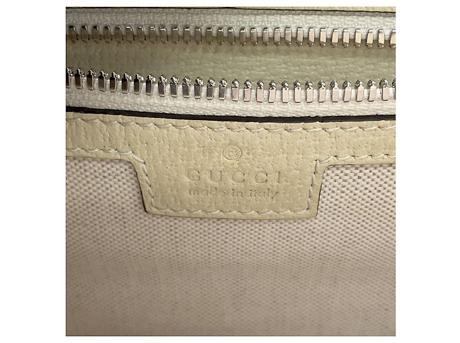 Borsa Tote Gucci in tela Interlocking G Bianco Multicolore - vista 17
