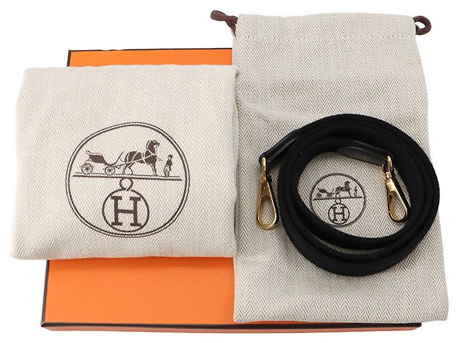 Hermès Borsa a tracolla Hermes Evelyne TPM Nero - vista 14