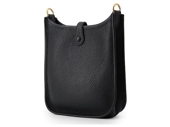 Hermès Borsa a tracolla Hermes Evelyne TPM Nero - vista 2