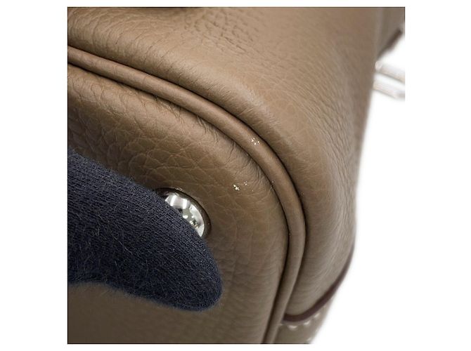 Hermès Borsa Hermes Bolide 31 Taupe - vista 7