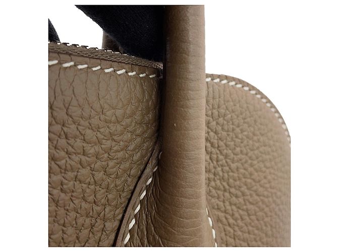 Hermès Borsa Hermes Bolide 31 Taupe - vista 9
