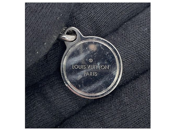 Louis Vuitton Monogram Bijou Sac Dog Keychain Marrone Bianco - vista 8