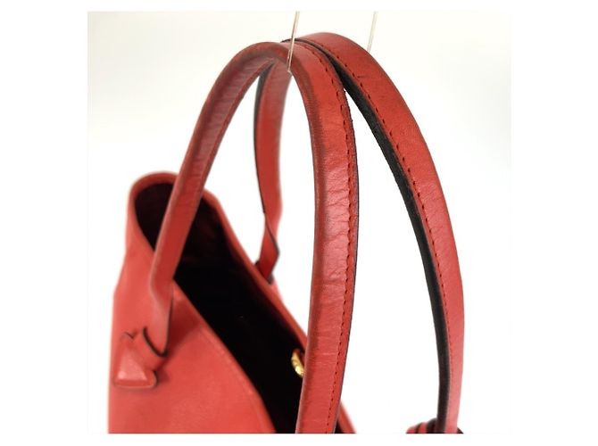Borsa Tote Loewe Heritage in pelle arancione da donna - vista 8