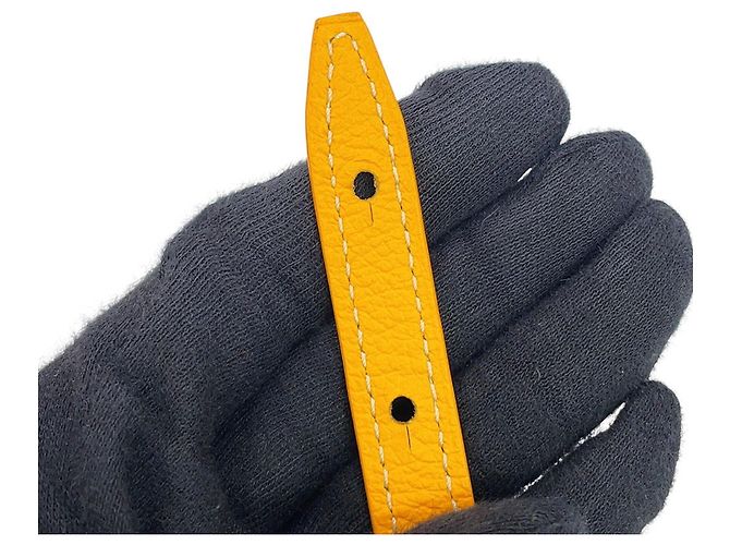 Borsa Goyard Saigon Mini Soft Bag Giallo - vista 10