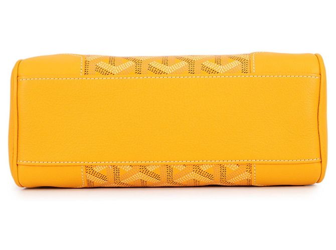 Borsa Goyard Saigon Mini Soft Bag Giallo - vista 3