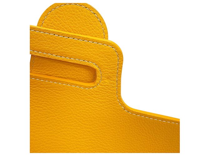 Borsa Goyard Saigon Mini Soft Bag Giallo - vista 7