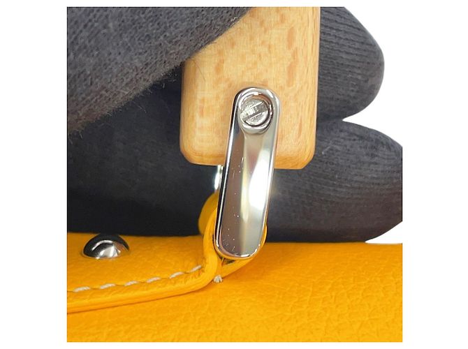 Borsa Goyard Saigon Mini Soft Bag Giallo - vista 9