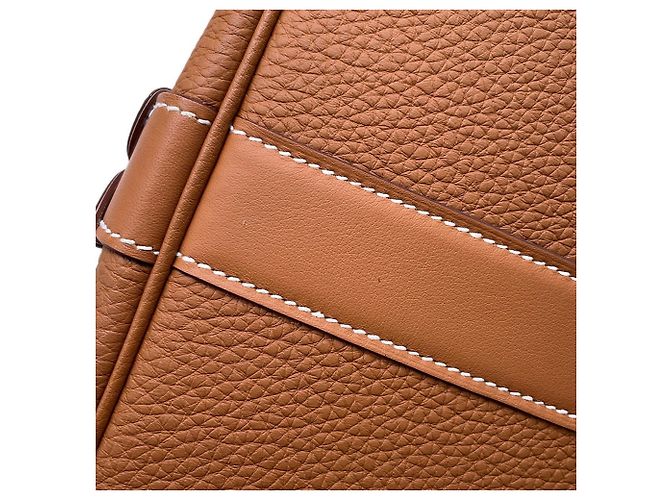 Hermès Borsa Tote Hermes Neo Garden 23 D'oro - vista 6