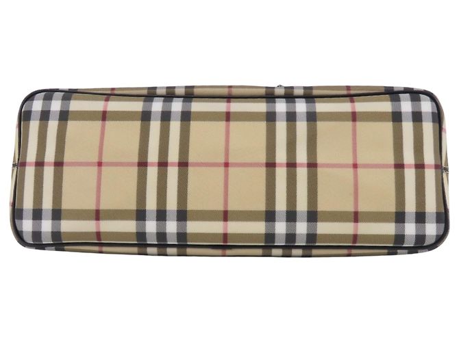 Burberry Nova Check Tote Bag Schwarz Beige - Ansicht 5