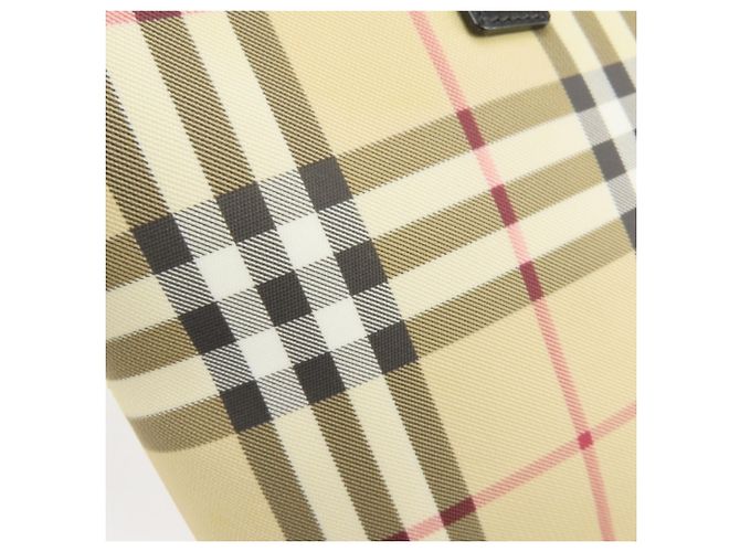 Burberry Nova Check Tote Bag Schwarz Beige - Ansicht 8