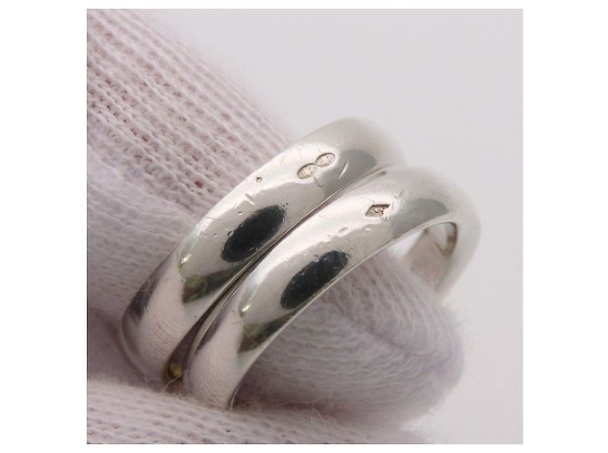 Hermès Hermes Olympe Bandring Silber Golden - vista 7