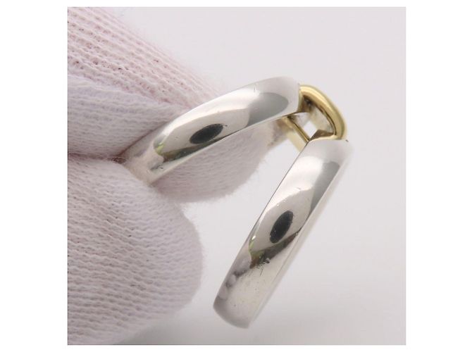 Hermès Hermes Olympe Bandring Silber Golden - vista 8