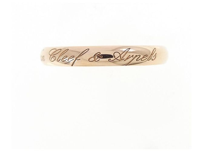 Anello Fascia in Oro Rosa Van Cleef & Arpels - vista 2