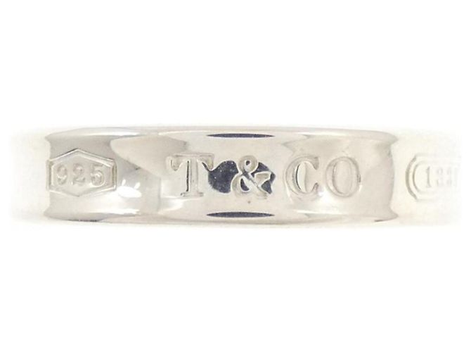 Autre Marque Anello Tiffany & Co. 1837 Narrow Band - vista 2