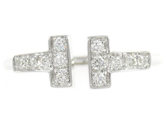 Autre Marque Anello Tiffany T Wire Band Ring - vista 2