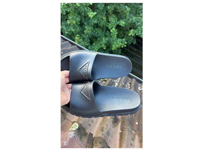 Scarpe da nuoto Prada nere Nero - vista 4