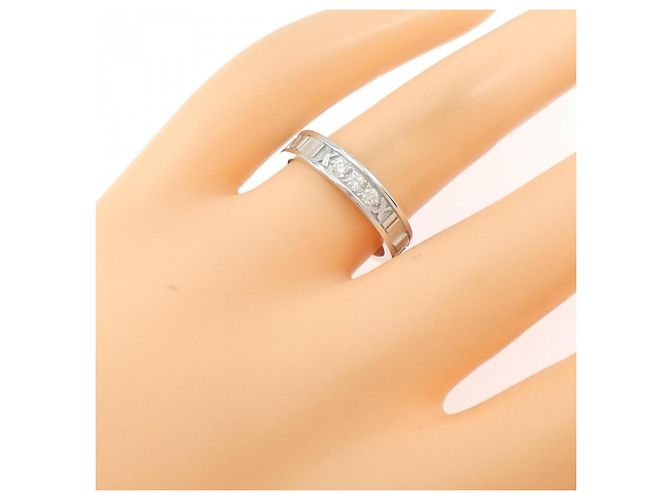 Autre Marque Anello Tiffany & Co. Atlas Numeric - vista 5