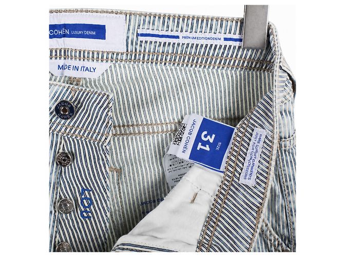 Jacob Cohen Jacob Cohën Bermuda Short Slim Fit Lou – T31 – Nuovo con etichette Blu - vista 6