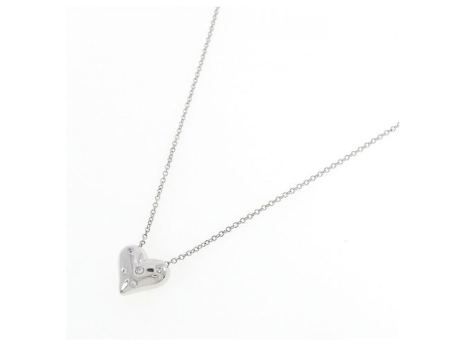 Autre Marque Collana Tiffany & Co. Dots Pinched Heart - vista 2