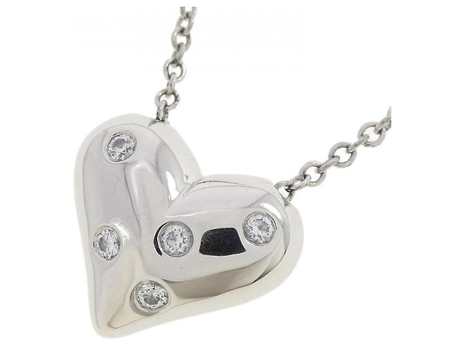 Autre Marque Collana Tiffany & Co. Dots Pinched Heart - vista 3