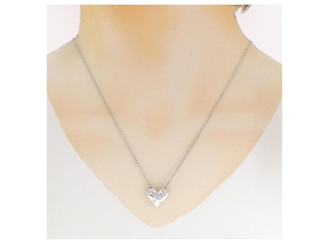 Autre Marque Collana Tiffany & Co. Dots Pinched Heart - vista 6