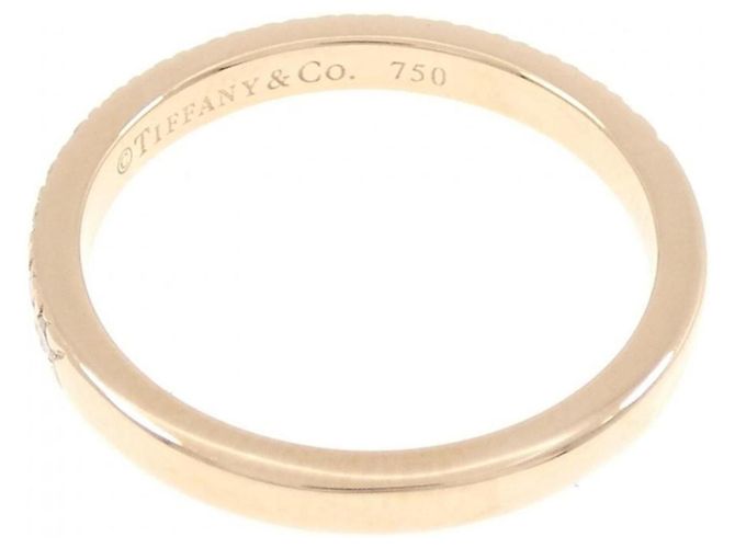 Autre Marque Anello Tiffany Novo a semicerchio in oro rosa - vista 3