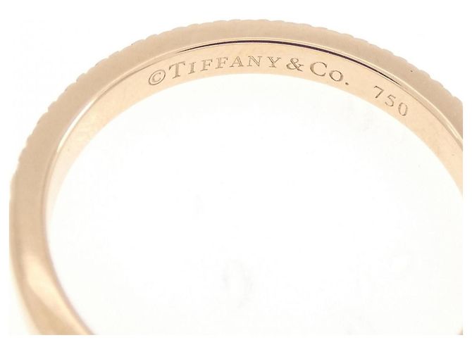 Autre Marque Anello Tiffany Novo a semicerchio in oro rosa - vista 4