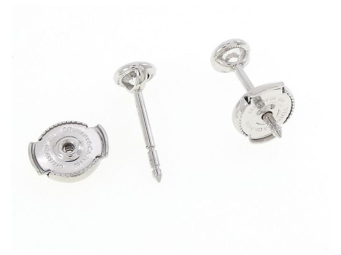 Autre Marque Orecchini a lobo Tiffany & Co. By the Yard in platino - vista 3