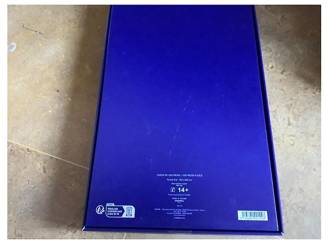 Puzzle Chanel "Le Grand N°5" Negro Blanco Multicolor - vista 2