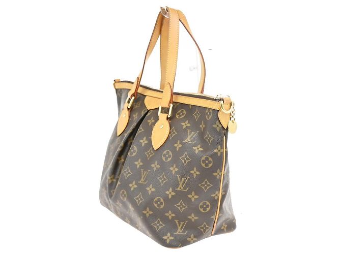 Louis Vuitton Palermo Monogram Canvas PM Marrone - vista 4