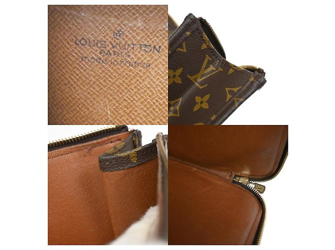 Louis Vuitton Poche Documents Monogram Canvas Marrone - vista 6