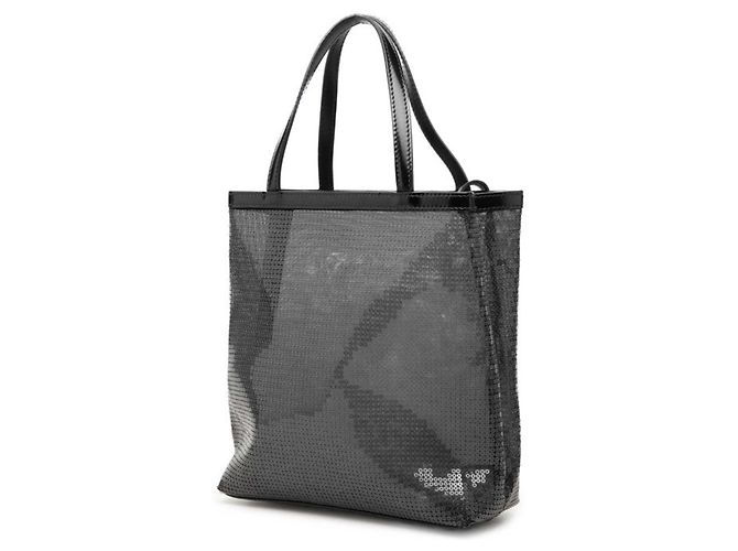 Prada Logo Tote Bag Schwarz - Ansicht 2