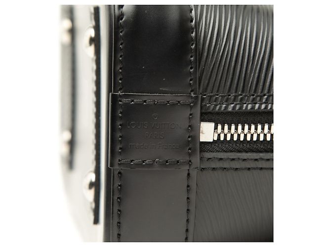 Borsa Louis Vuitton Epi Alma BB Nero - vista 5