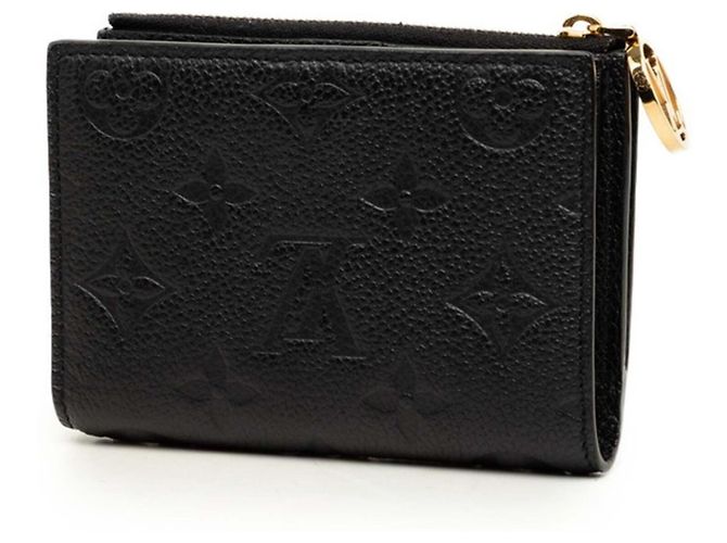 Louis Vuitton Monogram Empreinte Portefeuille Lisa Bi-fold Wallet Schwarz - Ansicht 2
