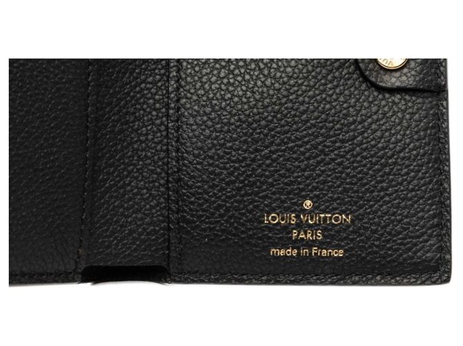 Louis Vuitton Monogram Empreinte Portefeuille Lisa Bi-fold Wallet Schwarz - Ansicht 6