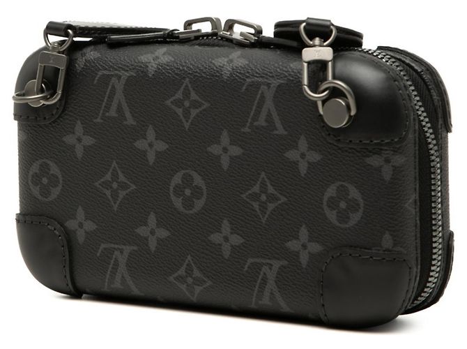 Bolso de hombro clutch Louis Vuitton Monogram Eclipse Horizon Negro - vista 2