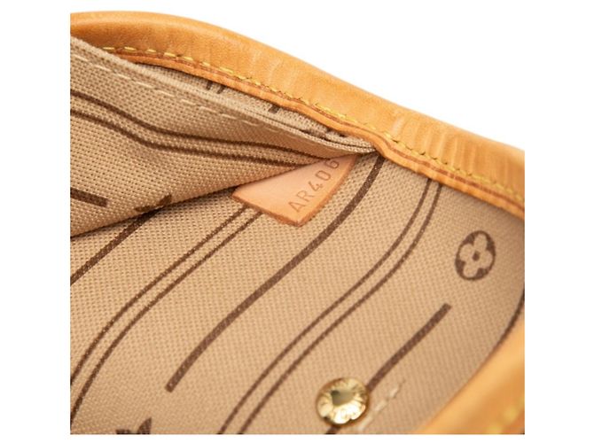 Bolso Tote Louis Vuitton Monogram Neverfull MM Castaño - vista 8