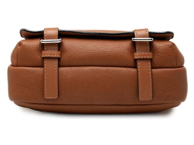 Borsa a tracolla militare Loewe Anagram Marrone - vista 3